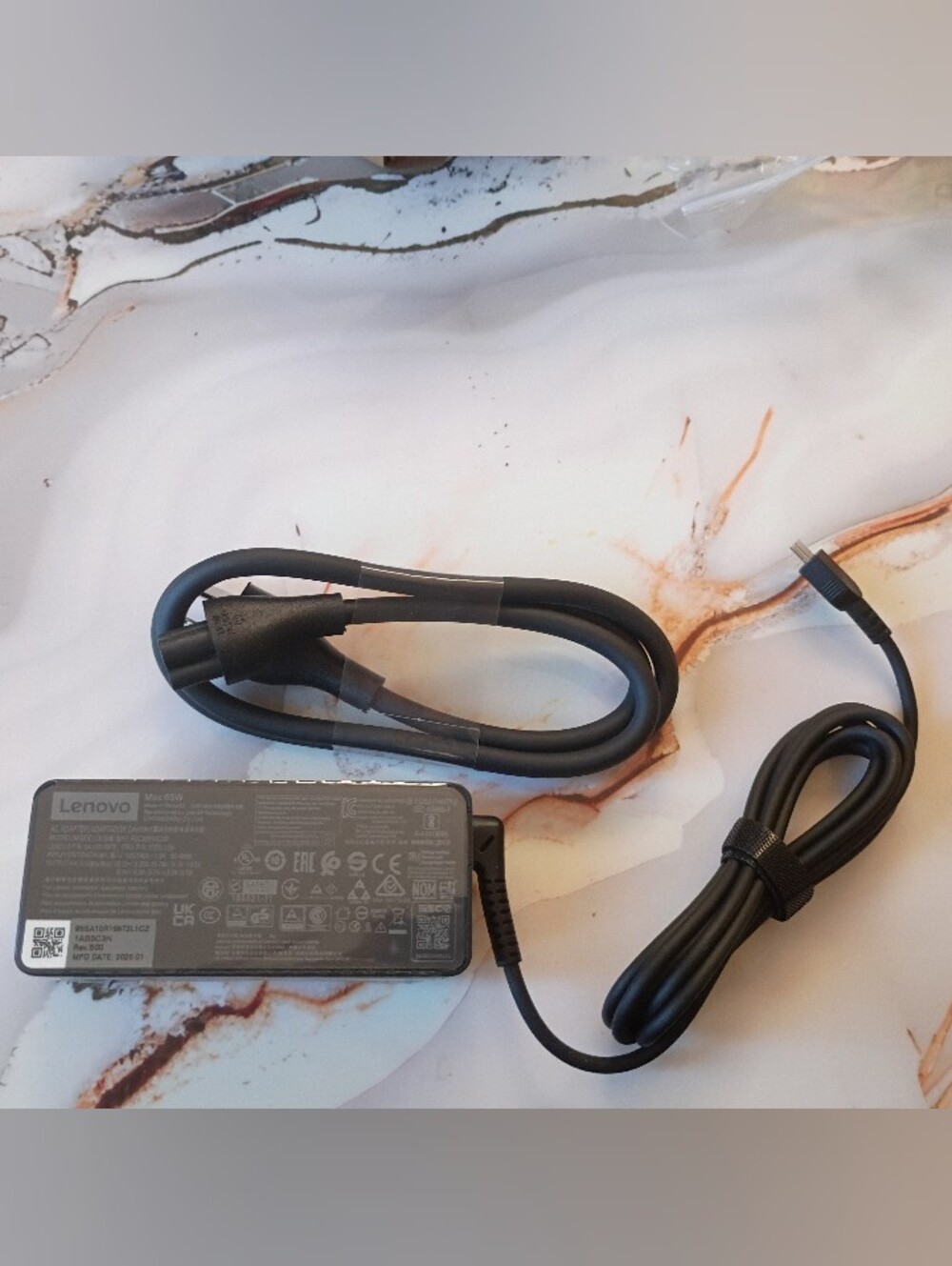 Lenovo - 65W USB-C AC Power Adapter